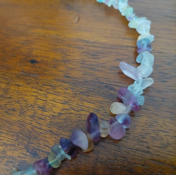 📣 LAST CALL📣 100% Authentic Handmade Fluorite choker necklace - Picture 7 of 15